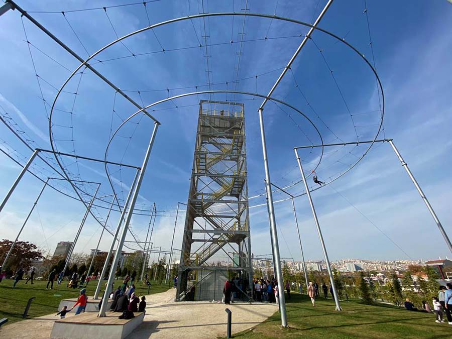 Ankara Millet Bahçesi Zipcoaster Projesi